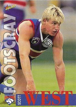 1996 Select AFL #90 Scott West Front